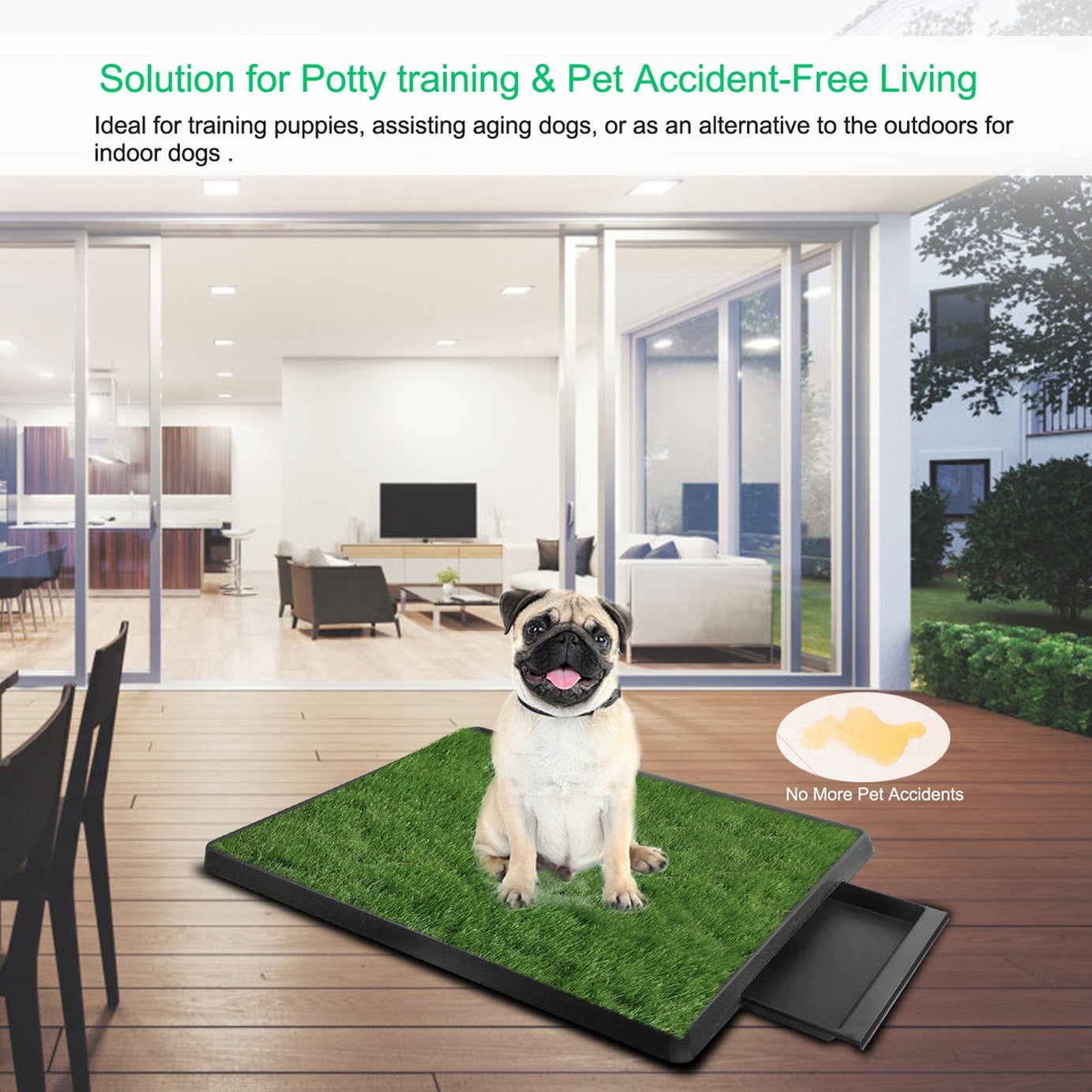 1pc Dog Potty Training Artificial Grass Pad Pet Cat Toilet Trainer