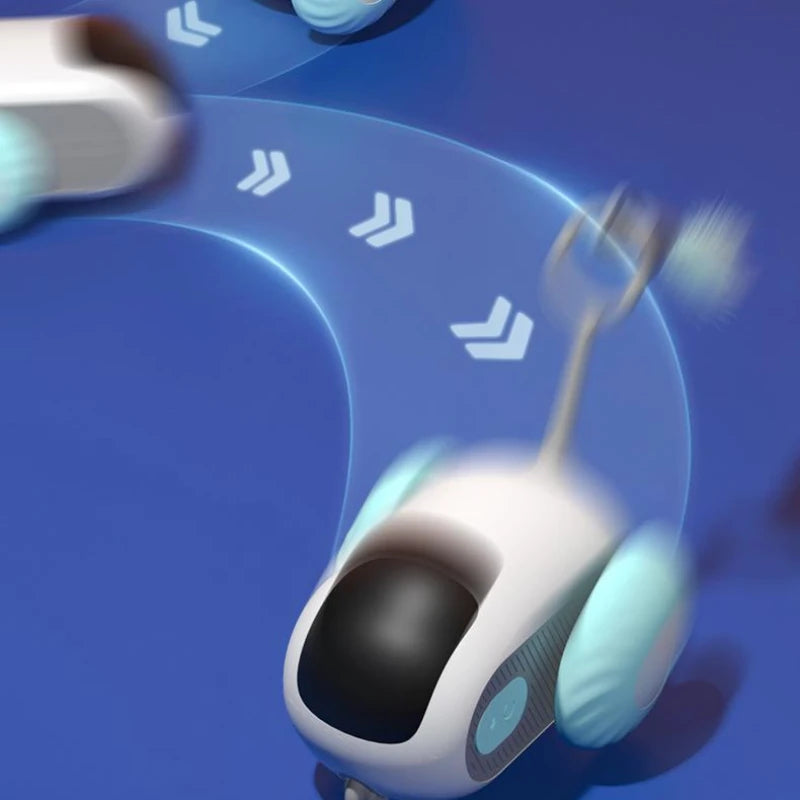 Remote Control Interactive Cat Car Toy USB Charging Chasing