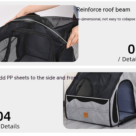 Pet Car Supplies Dog Cage Nest Go Out Portable