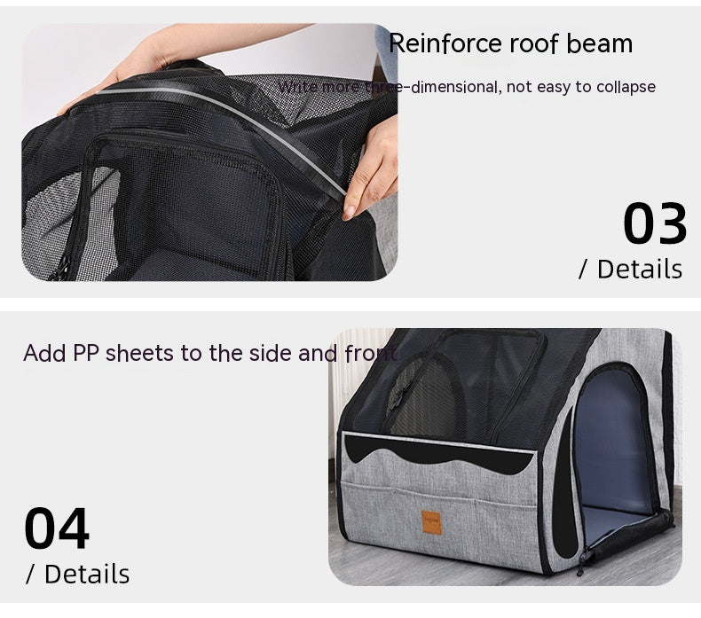 Pet Car Supplies Dog Cage Nest Go Out Portable