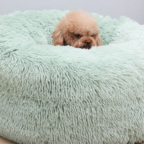 Plush Round Pet Litter For Cats And Dogs