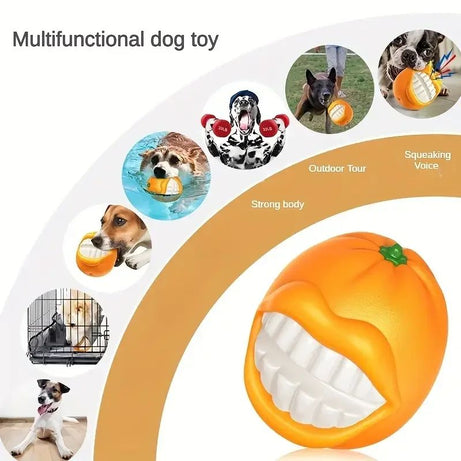 Pet Products New Sound Grinding Ball Dog Toothbrush