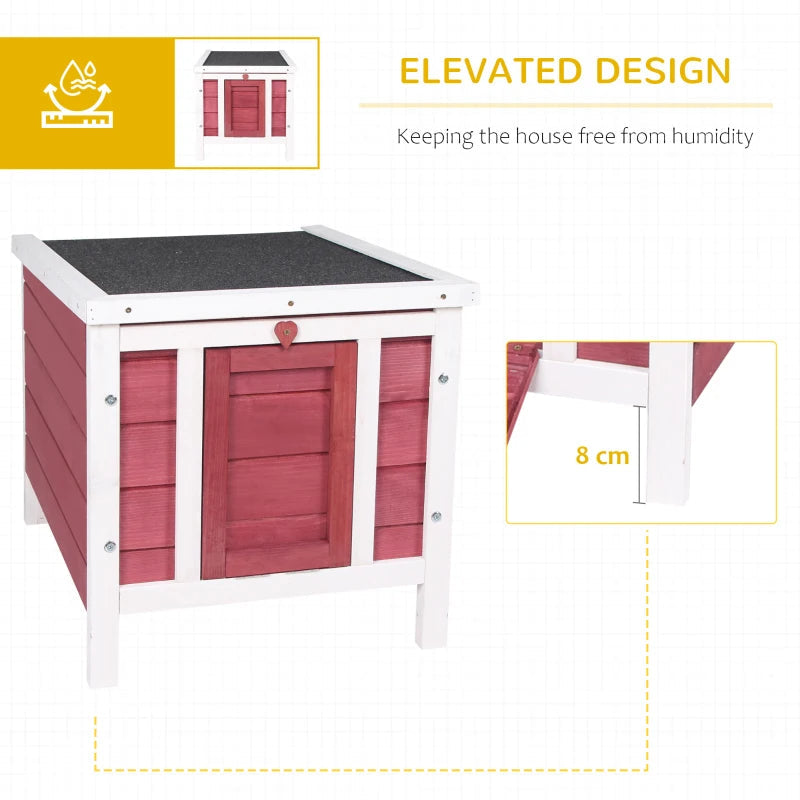 Small Rabbit Hutch Bunny Cage Guinea Pig Duck House Dog