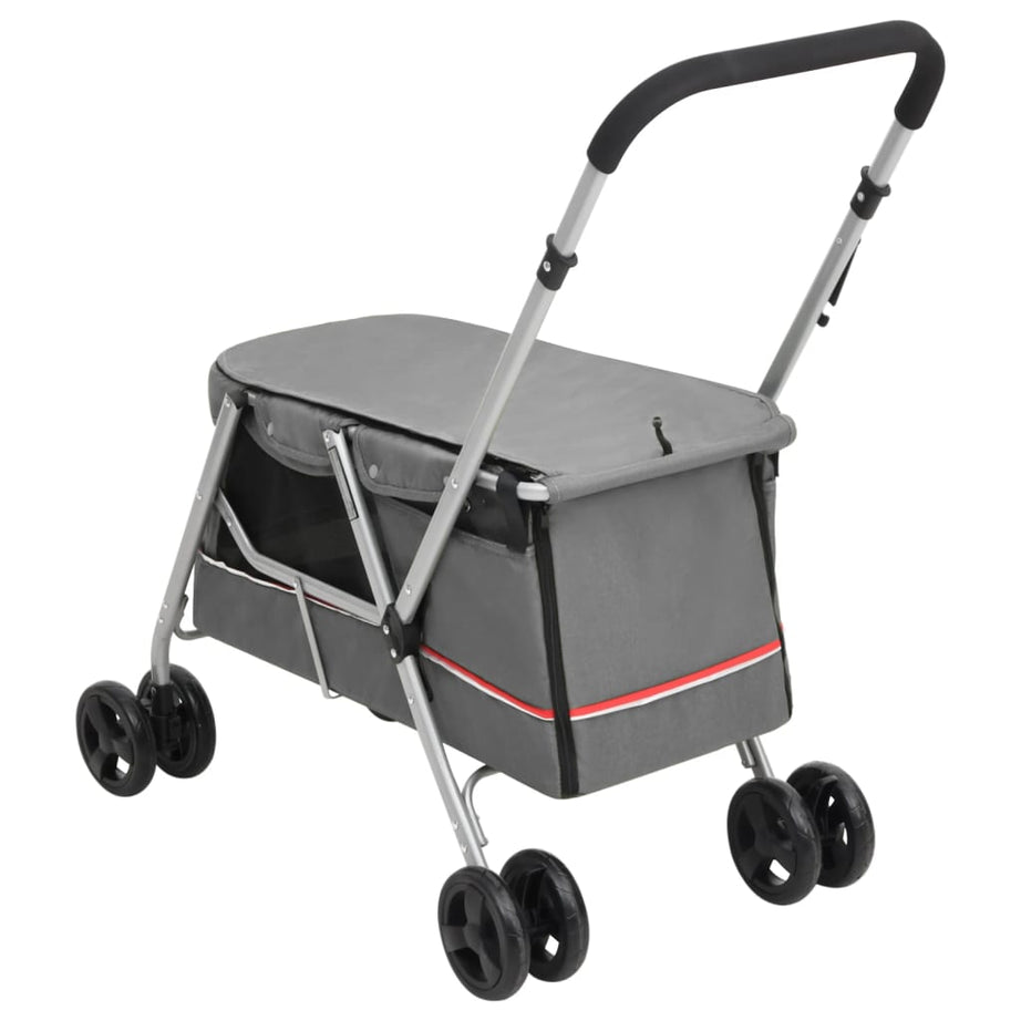 Foldable Dog Stroller 100x Linen Fabric