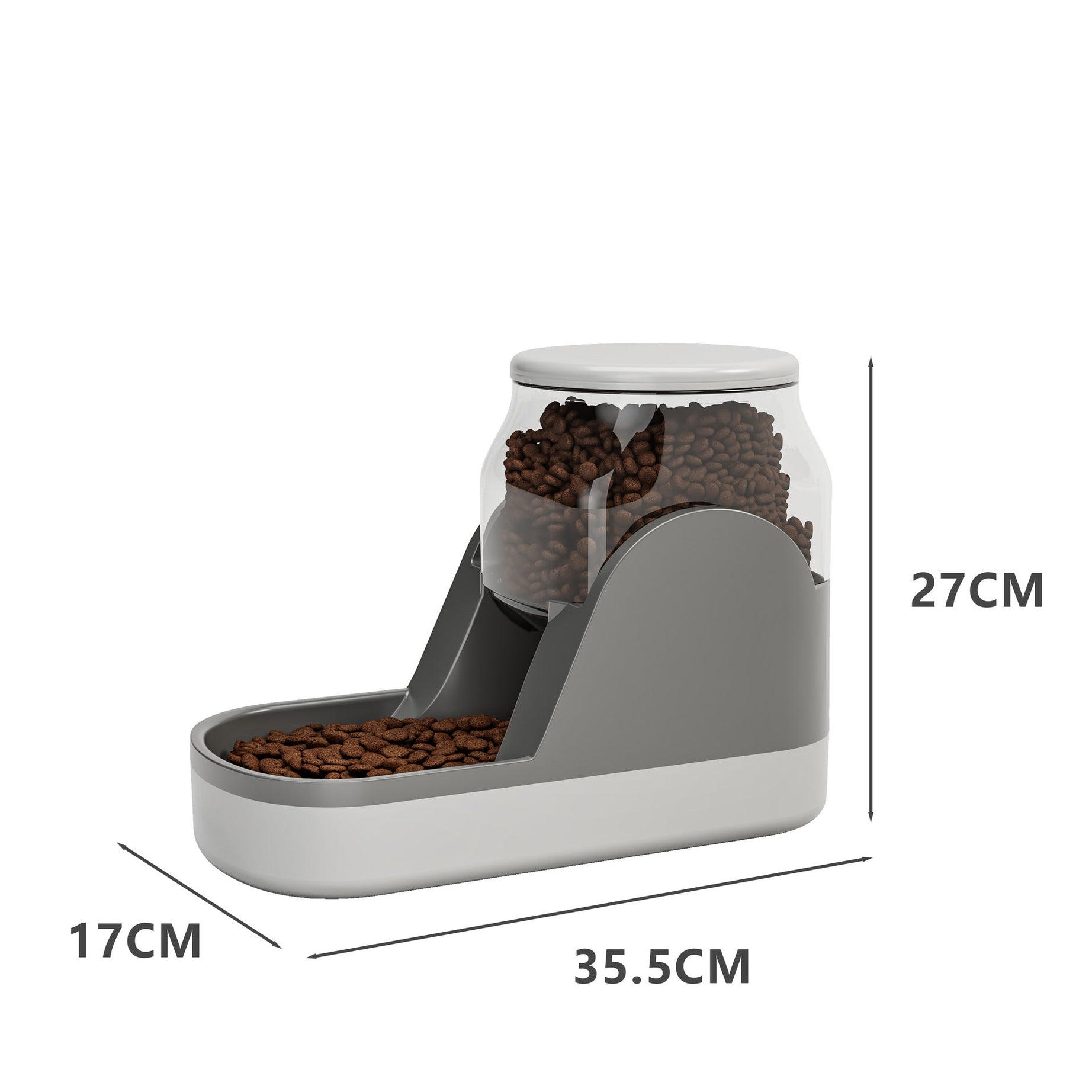 Cat Water Fountain Automatic Pet Feeder Auto Food Dispenser For Dog