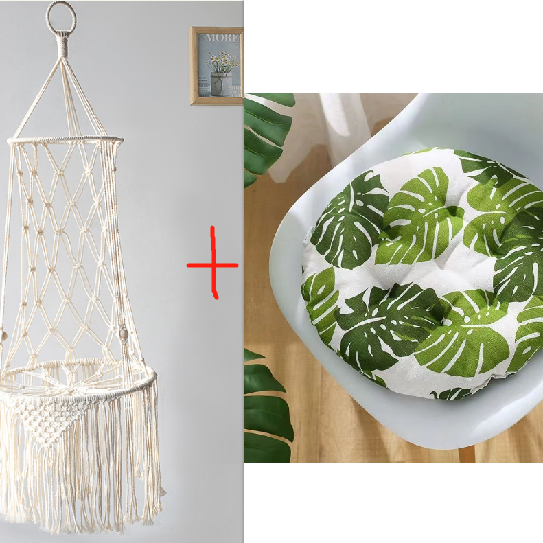 Macrame Hanging Pet Bed Cat Hammock Wall Bed-pet Gifts Swing