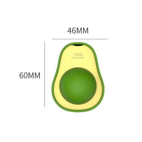 Cute Avocado Catnip Toys Cat Teeth Cleaning Toy Supplies Mini Treat