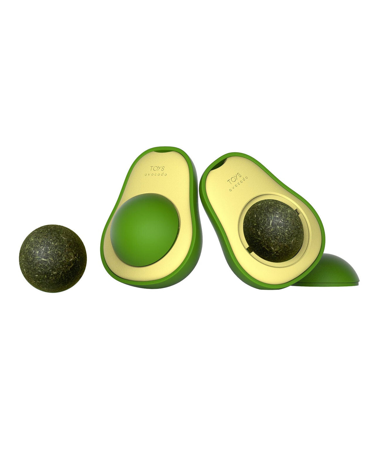 Cute Avocado Catnip Toys Cat Teeth Cleaning Toy Supplies Mini Treat