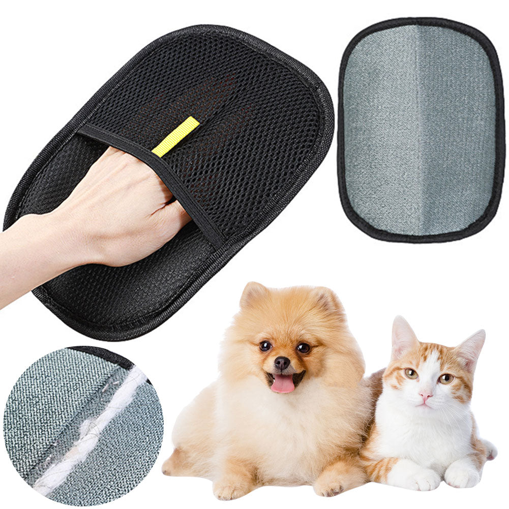 Pet Hair Remover Mitt Pet Gloves Deshedding Brush Glove For Dog Cat