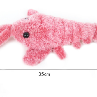 Pet Toys Electric Jumping Shrimp USB Charging Simulation Lobster