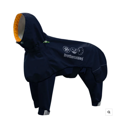 Pet Four-legged Raincoat Medium Large Dog Waterproof Poncho