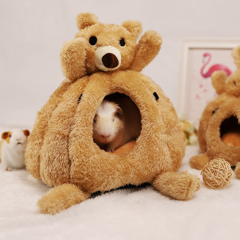 Sleeping Nest Hamster House Bed Small Animal Cozy Cage Accessories