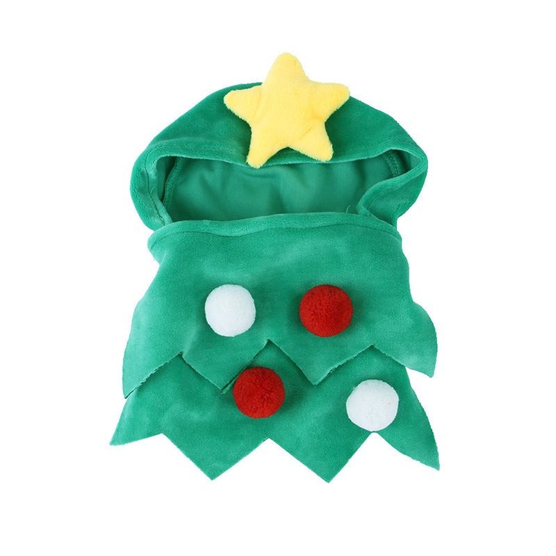 Cute Dog Cat Costume Christmas Cloak Halloween Disguise