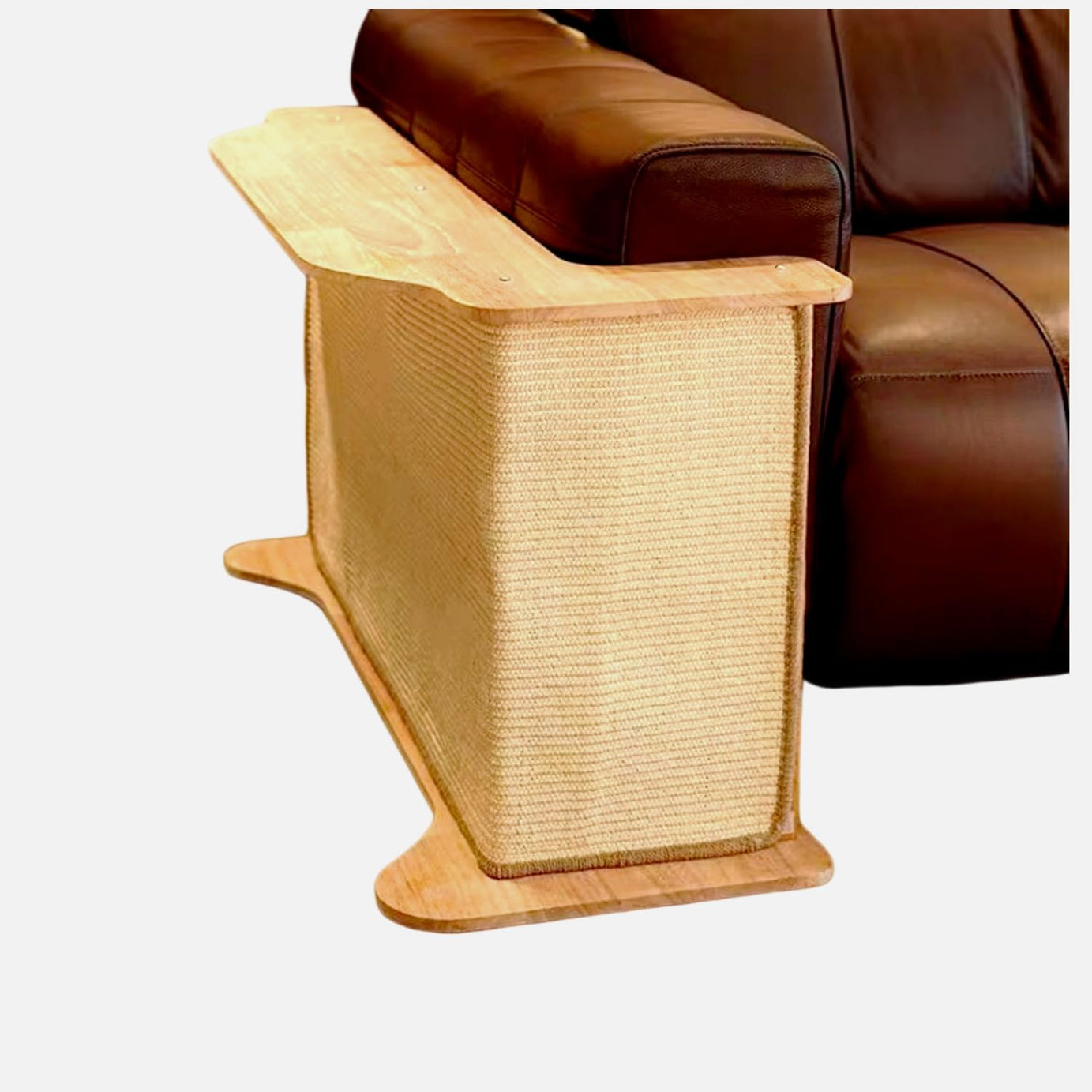Shaped Sofa Couch Corner Cat Scratching Post Sisal Scratch Pad Mat