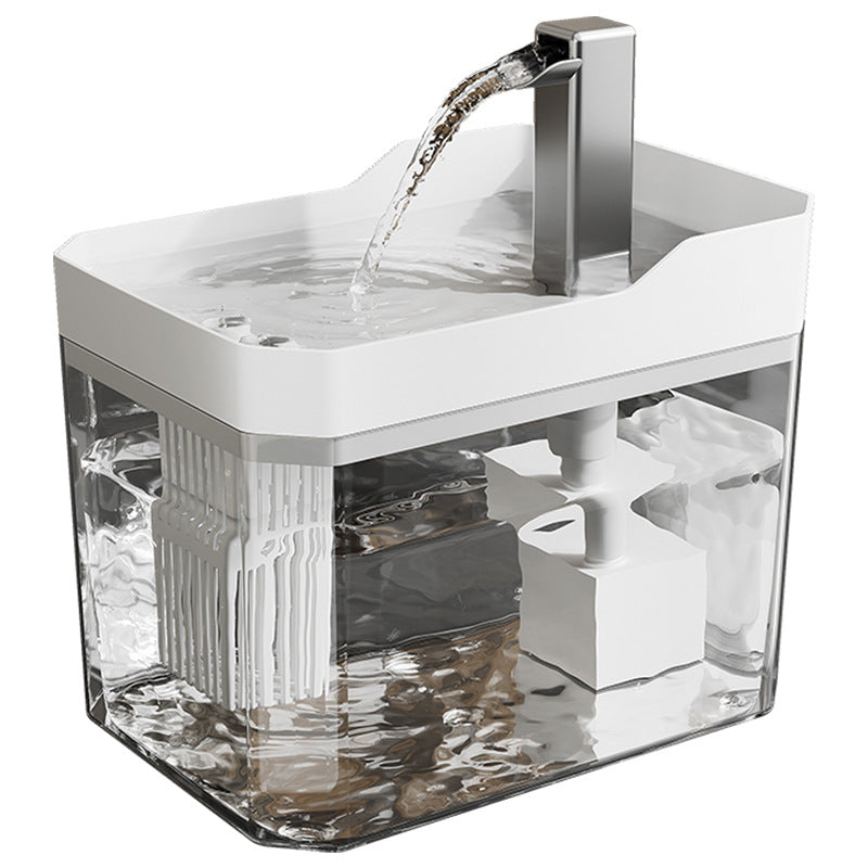 Pet Automatic Water Dispenser Filter Circulating Flowing Live Cat