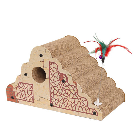 Multi-functional Corrugated Cardboard Scratching Post