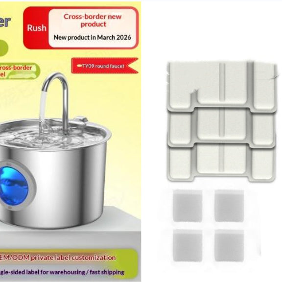Pet Water Fountain Stainless Steel Dispenser