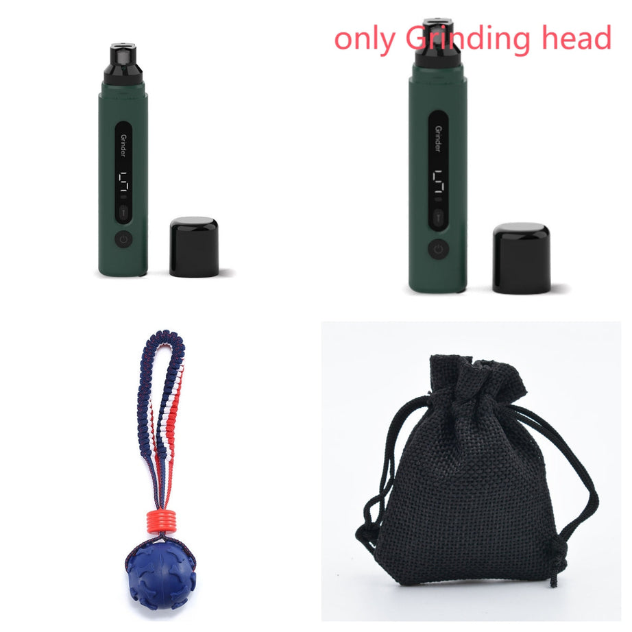 Dog Nail Grinder Electric Pet Trimmers Rechargeable Cat Grinders