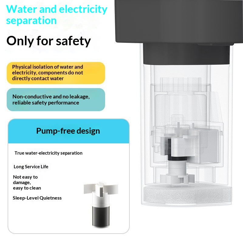 Smart Pet Water Fountain Wireless Cat Dispenser Stainless Steel