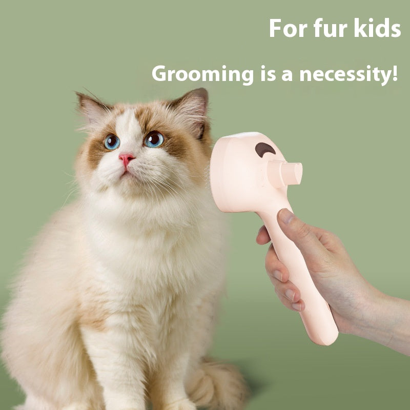 Pets Spray Hair Comb Pet Remover Cleaning Brush Cats Grooming Dog