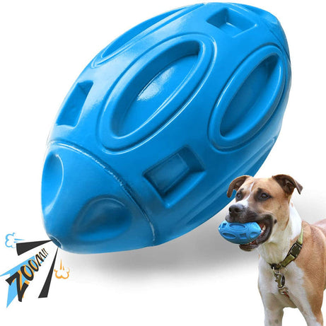 Pet Supplies Dog Toys Rubber Sounding Rugby Wear-resistant