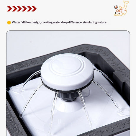 Quiet Smart Circulating Detachable Washable Pet Water Fountain