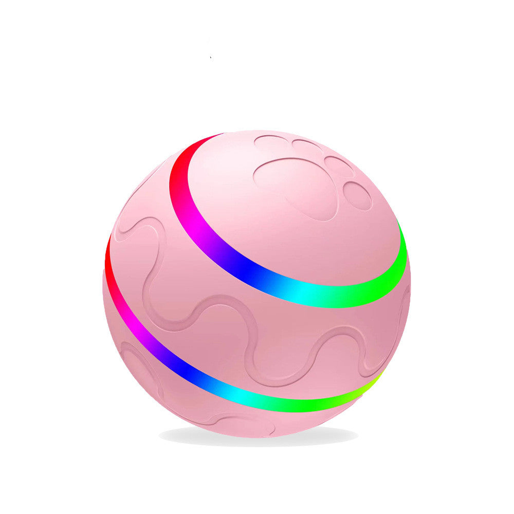 Pet New Cat Wicked Ball Toy Intelligent USB Toys Self Rotating