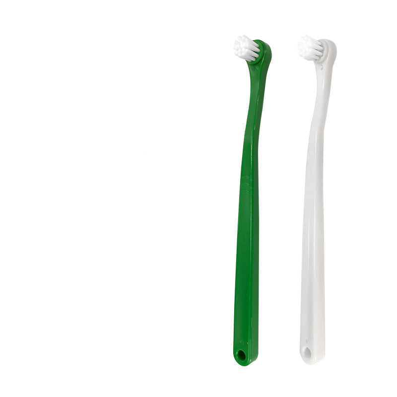 Pet Dental Supplies Fingers Double-headed Toothbrush Teeth Cleaning