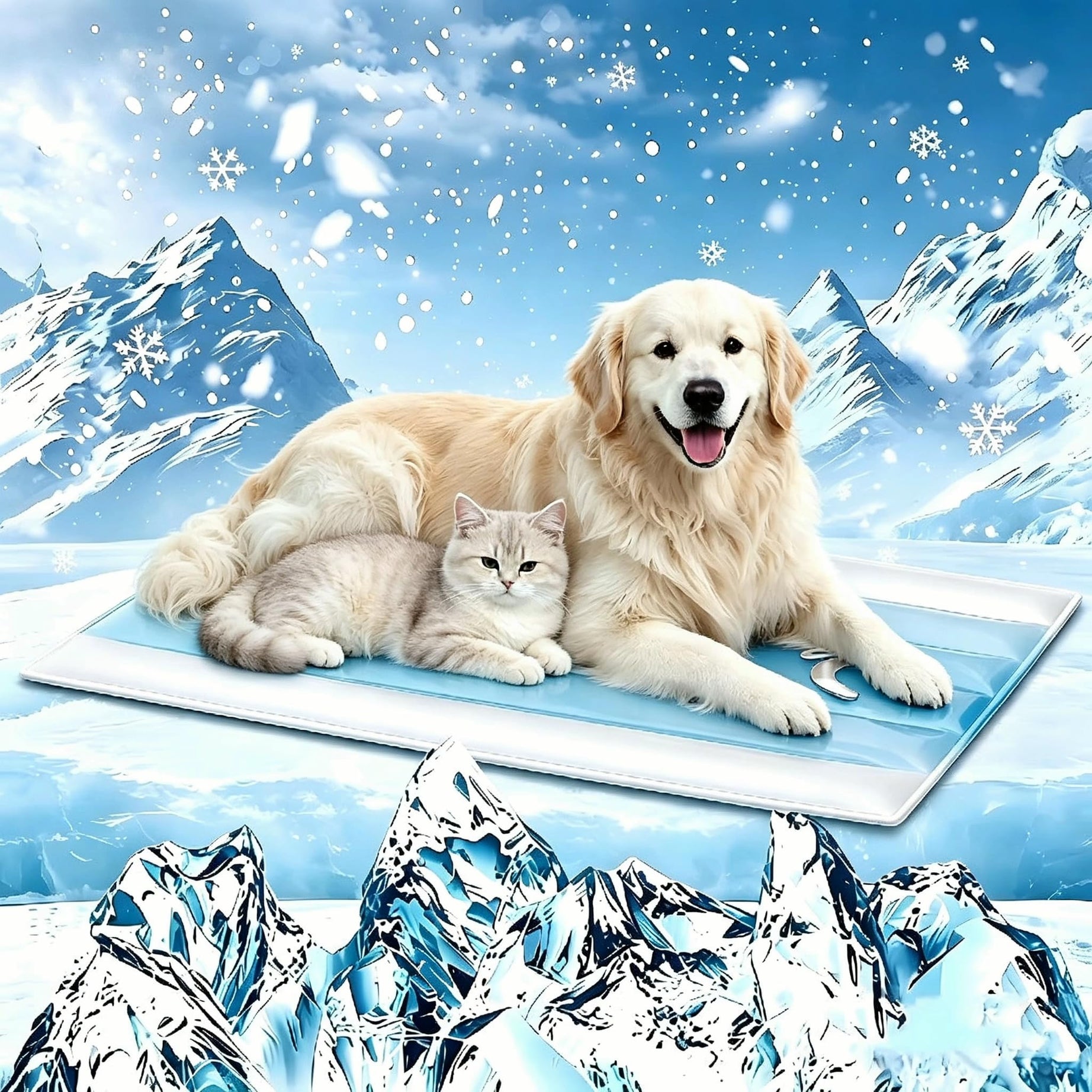 Dog Cooling Mat For Dogs Cats Cat Pet Gel Pad For Summer Pet Cool