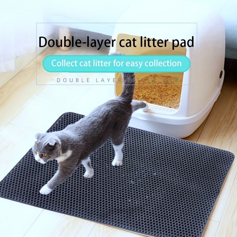 Cat's Essentials Pet Cat Litter Pad Waterproof Eva Double Layer Pet