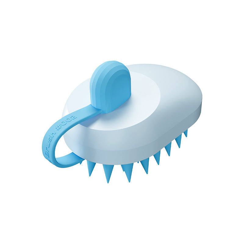 Soft Silicone Pets Hair Remover Comb Handheld Bath Shower Shampoo