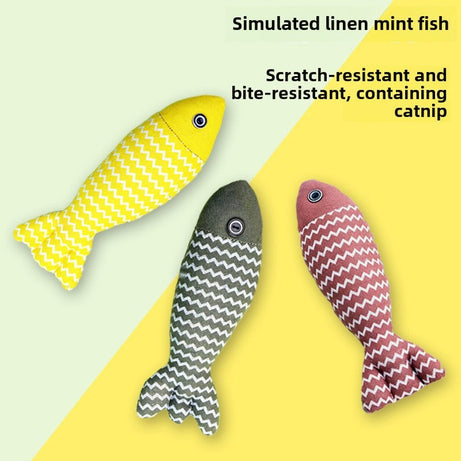 Pet Mint Fish Toy Three Colors Are Randomly Issued Shovel Officials