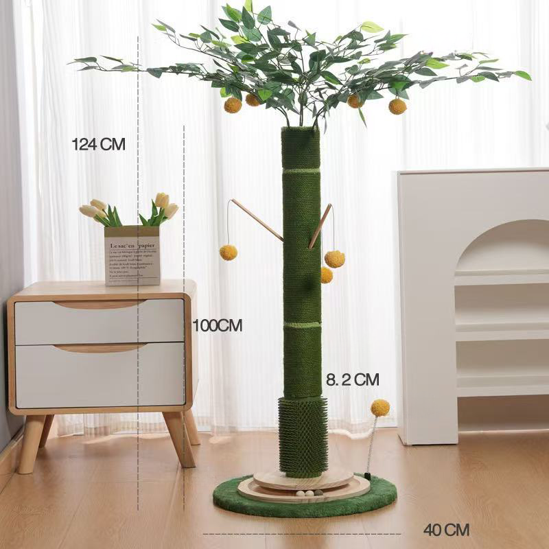 Cat Scratching Post Tall Scratcher Tree For Indoor Cats Adults
