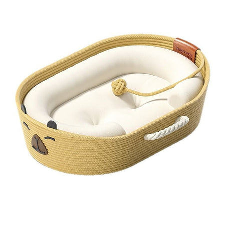 Wicker Cat Bed All-season For Summer Extra-large Scratching Post