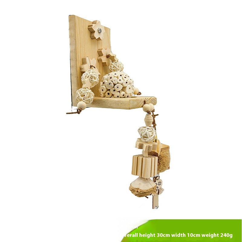 Parrot Natural Ricepaperplant Pith Ball Safety Plant Gnawing Molar