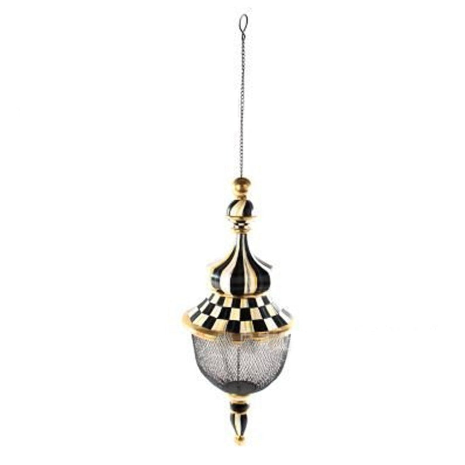 Metal Bird Feeder Creative Pattern Birdhouse Hanging Decor Garden
