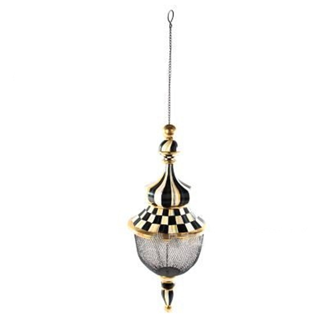 Metal Bird Feeder Creative Pattern Birdhouse Hanging Decor Garden