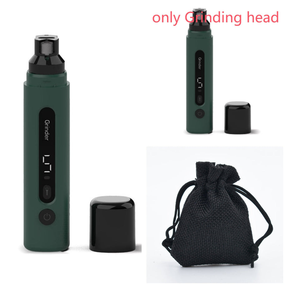 Dog Nail Grinder Electric Pet Trimmers Rechargeable Cat Grinders