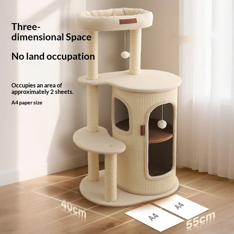 Cat Bed Climbing Frame And Scratching Post Self Entertainment Tree
