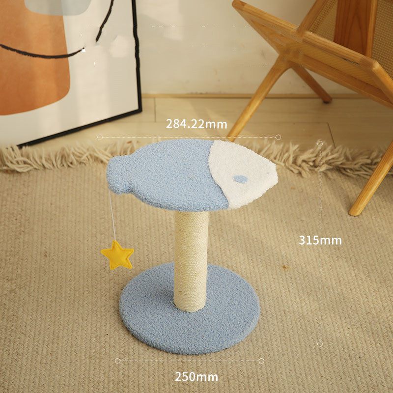 Kitten Cat Climbing Frame Small Scratching Post Sisal Board