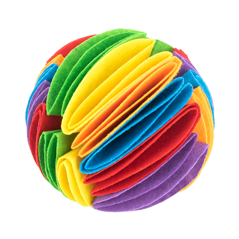 Foldable Dog Snuffle Ball Training Toys Increase Iq Pet Cat Games