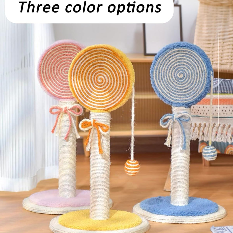 Cat Scratching Post Cute Kittens Scratch Posts With Hanging Ball