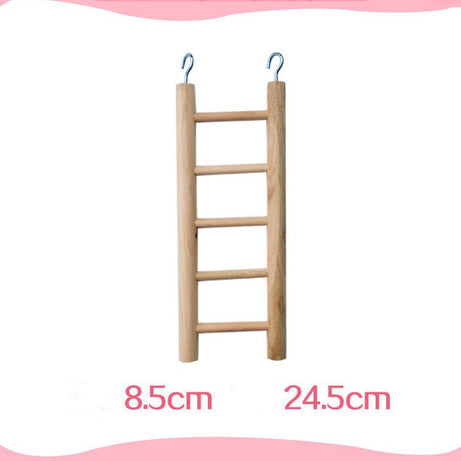 Parrot Bird With Toy Supplies Swing Ring Aerial Ladder Climbing