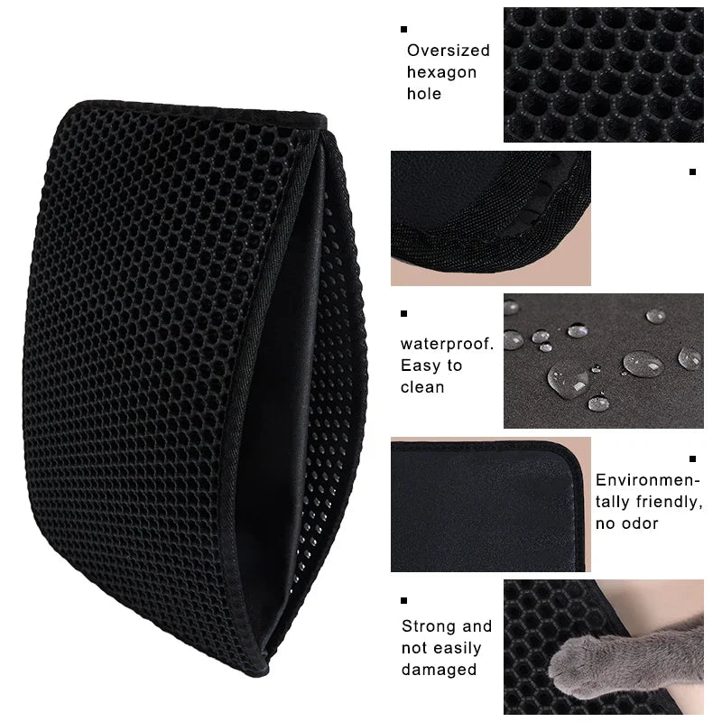 Cat's Essentials Pet Cat Litter Pad Waterproof Eva Double Layer Pet