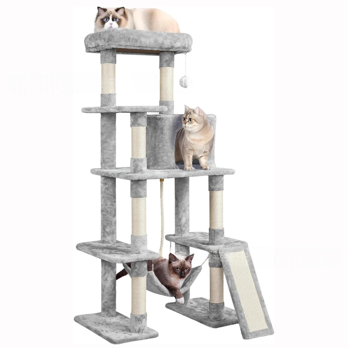 Cat Bed Scratching Post And Tree All In Onepet Toy