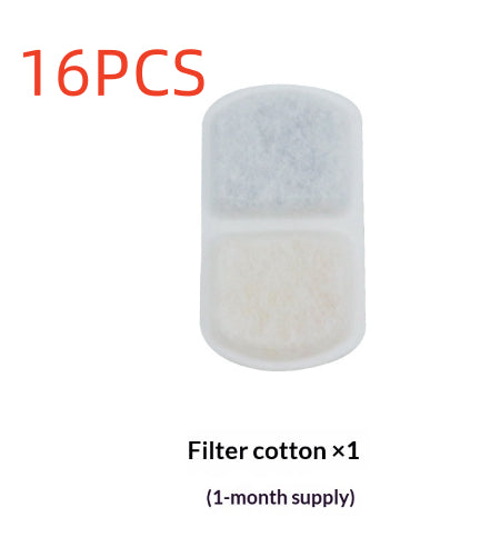 Cat Automatic Circulating Pet Water Fountain Filter Cartridge Cotton