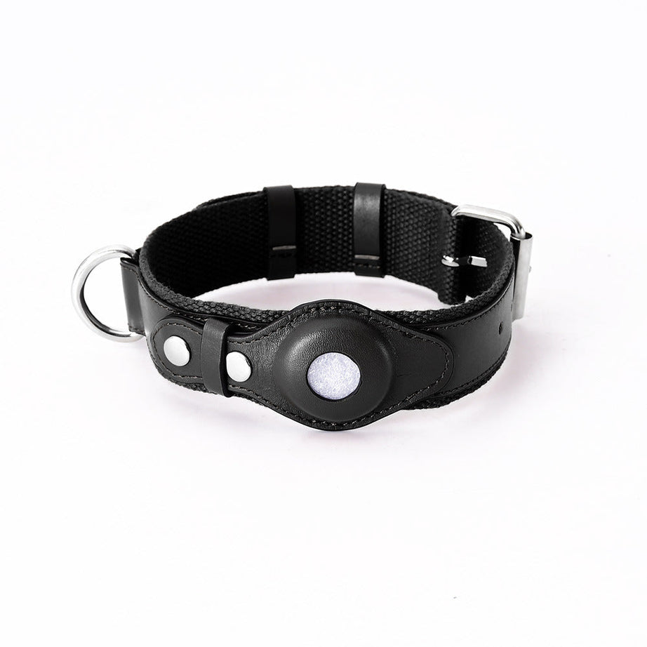 Airtag Pet Collar Tracker Protective Cover Leather