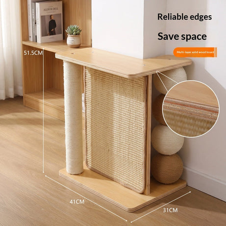 Cat Tree And Scratching Post Combo Durable And Chip-resistant Pet