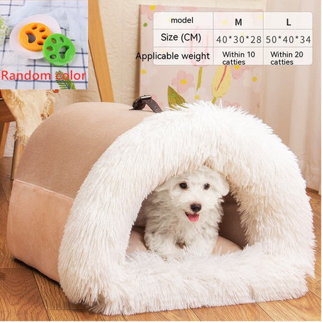 New Splice Portable Pet Nest Autumn And Winter Warm Dog