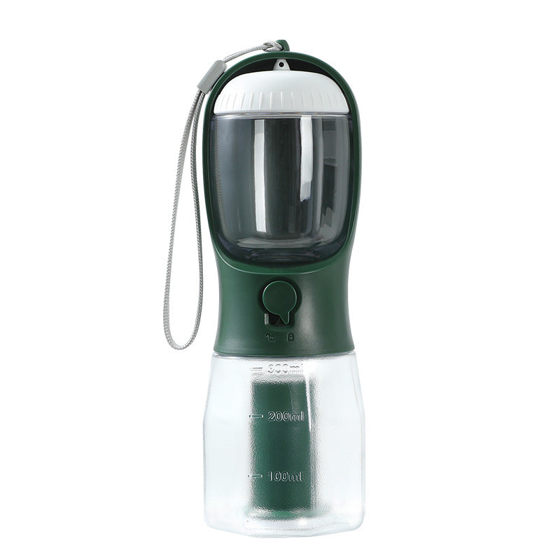 Dog Water Cup Drinking Food Garbage Bag Three-in-one Portable Small